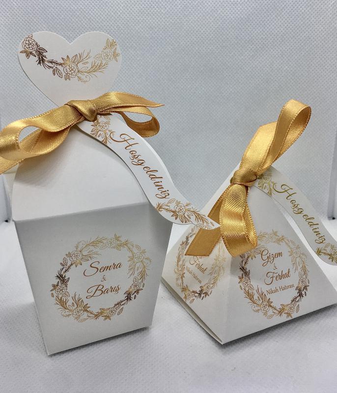 Baskılı Köşeli Kutu