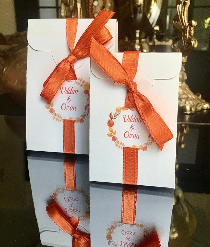 Küçük Karton Çanta - Çerez Kutusu