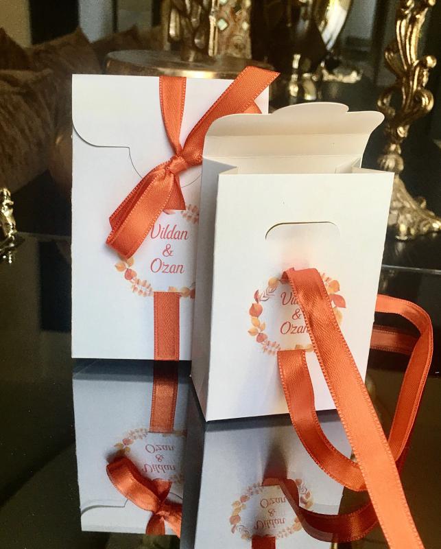 Küçük Karton Çanta - Çerez Kutusu