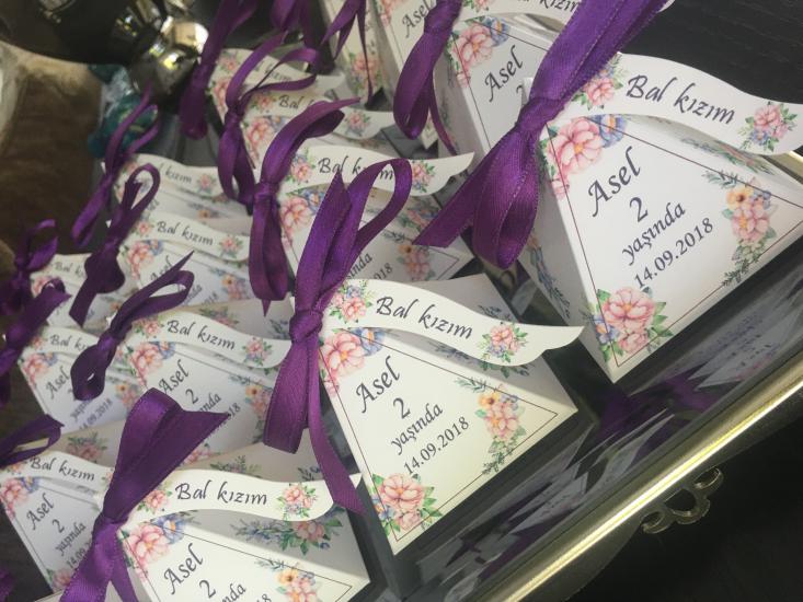 Baskılı Piramit Kutu