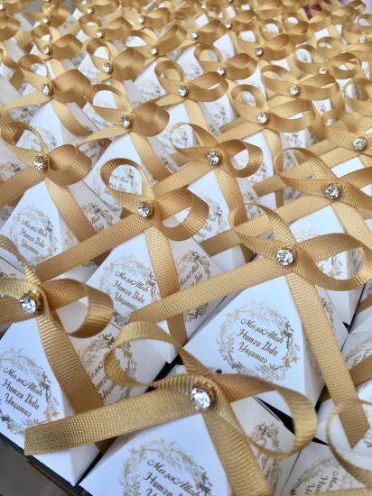 Baskılı Piramit Kutu